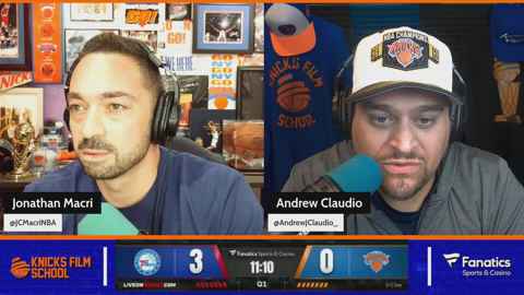 Knicks vs 76ers (Ring & Banner Night) - LIVE Reaction & Analysis  | WATCHALONG